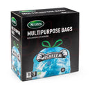 SCOTTS DRAWSTRING TRASH BAG FLEX 30 GAL 78CT - CLEAR BLUE - Brand New