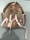 CAT & JACK KIDS' 18L 17' CLASSIC BACKPACK - LEOPARD/PINK/BROWN - Brand New
