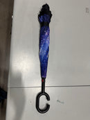 OWEN KYNE WINDPROOF DOUBLE LAYER FOLDING INVERTED UMBRELLA - STARS/CONSTELLATION - Like New