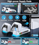 OIVO PS5/SLIM/PRO STAND AND COOLING STATION WITH LED CONTROLLER CHARGING STATION - Brand New