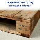 AVERY MARKS A LOT LARGE DESK-STYLE PERMANENT MARKER, BROAD TIP, BLUE (08886) - Like New