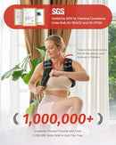 ZELUS WEIGHTED VEST 6LB WEIGHT VEST WITH REFLECTIVE STRIPE FWV00BK - BLACK - Like New