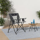GCI Outdoor Comfort Pro Chair, Heathered Pewter Gray - Like New