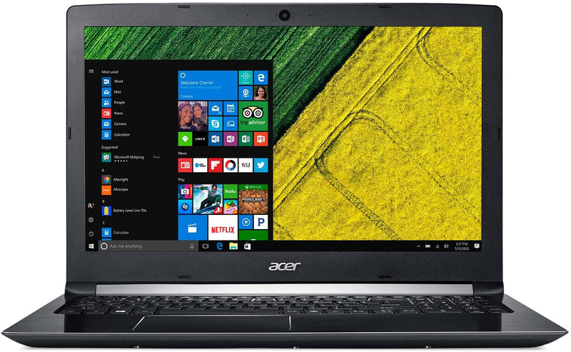 For Parts: Acer Aspire 15.6" i7-8550U 12 256GB SSD 1TB HDD MX150 CRACKED SCREEN/LCD