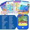 QIAOJOY KIDS LEARNING TABLET EDUCATIONAL LEARNING PAD FOR TODDLERS - BLUE - Like New