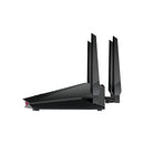 NIGHT HAWK NETGEAR NIGHTHAWK PRO GAMING 6-STREAM WIFI 6 ROUTER XR1000 - BLK/RED - Like New