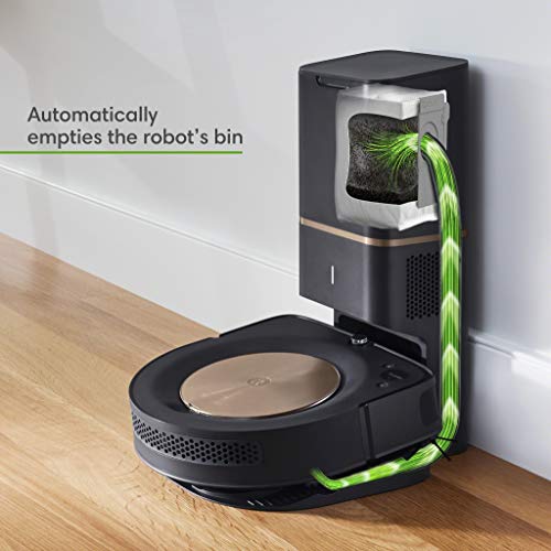 IROBOT ROBOT ROOMBA S9+ 9550 VACUUM BRAAVA JET M6 6112 MOP BUNDLE - BLACK - Like New
