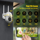 64GB Class 10 Micro SDXC 2K Security Cameras Outdoor - 3MP Color Night Vision - Brand New