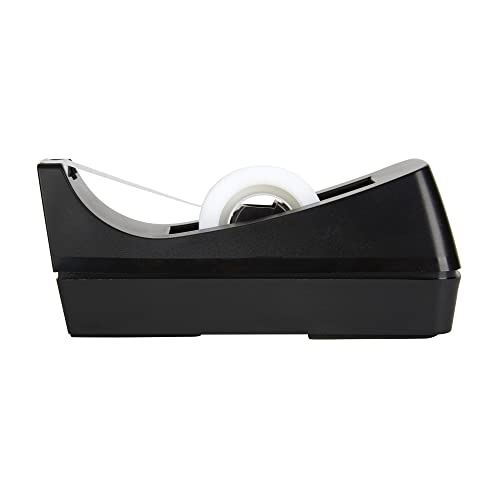 OFFICE DEPOT DESKTOP TAPE DISPENSER 520-328 - BLACK - Like New