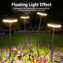 AINOSTONE Outdoor Solar Pathway Lights 31" Tall 34LM 4 Pack - Bright Warmlight - Like New