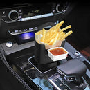 XIMINZ FRENCH FRY CAR HOLDER WITH SAUCE TRAY SD004 - BLACK WHITE - Like New