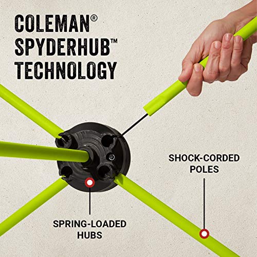 COLEMAN MANTIS COMPACT ALUMINIUM TABLE MEDIUM 2000037576 - BLACK - Like New