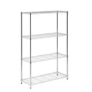 Honey-Can-Do SHF-01906 4-tier chrome shelving unit-250 lbs, 4-Tier - Like New