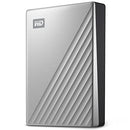 WD 2TB MY PASSPORT ULTRA FOR MAC SILVER - WDBKYJ0020BSL-WESN - Like New