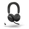 Jabrs Evolve2 75 PC Wireless Headset 8-Microphone Technology HSC150W - Black - Like New