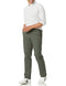 AMAZON ESSENTIALS MEN'S STRAIGHT-FIT WRINKLE-RESISTANT PANT 42W X 28L - OLIVE - Brand New