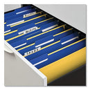 Universal Legal Size Top Tab Folders, 2 Fasteners, 1/3 Tab, Blue, 50/Box - Brand New
