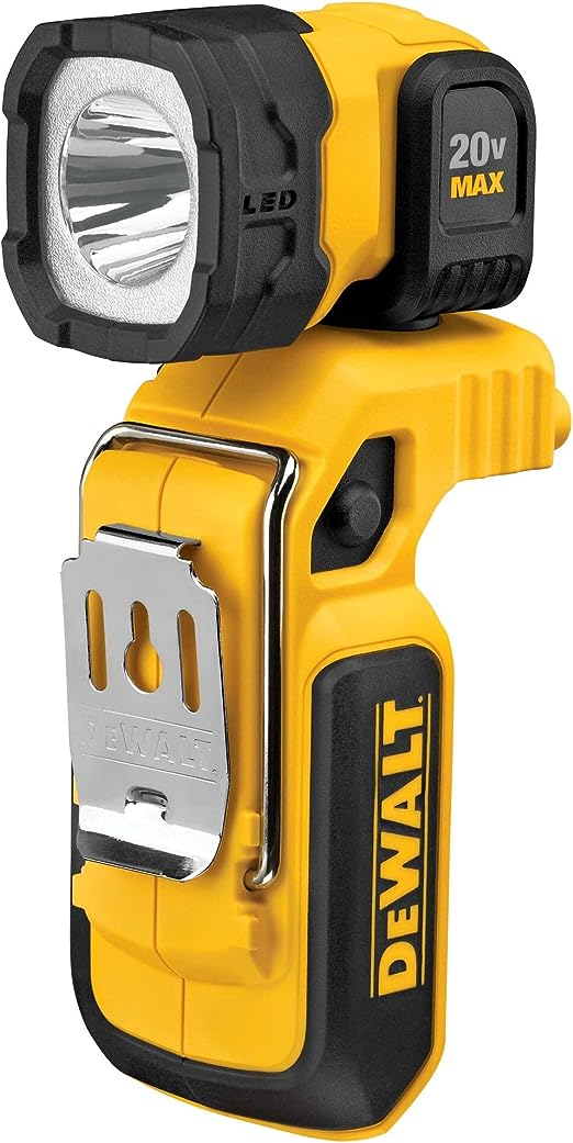 DEWALT 20V MAX LED Magnetic Freestanding Bare Tool Only DCL044 - Yellow Like New