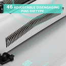 OFFNOVA Spiral Coil Binding Machine, Manual Book Round Hole Punch Book Binder - Brand New
