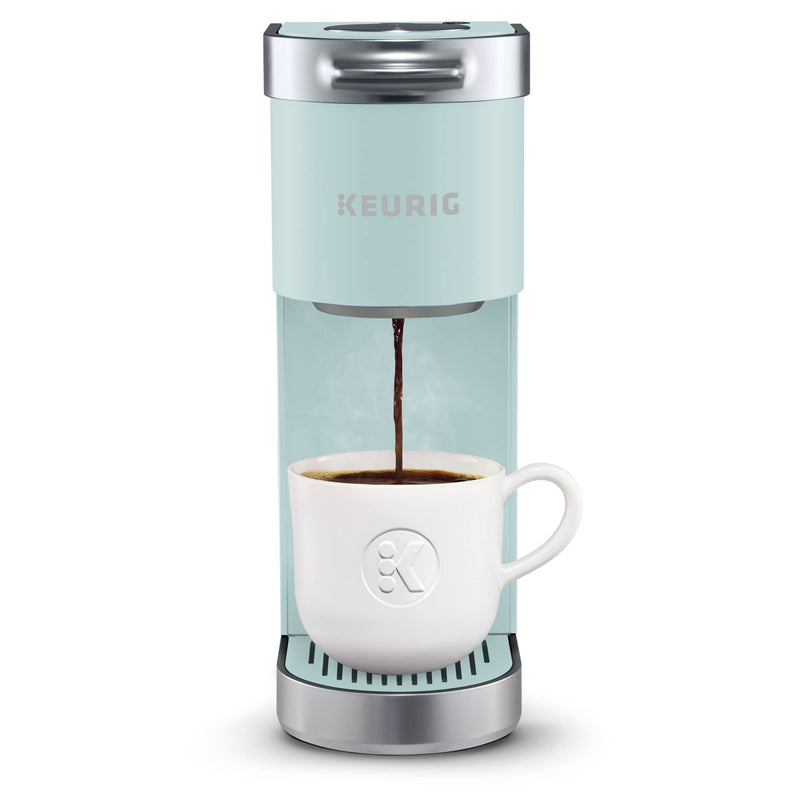 Keurig K-Mini Plus Single Serve K-Cup Pod Coffee Maker, 6 to 12oz, Misty Green - Like New