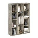 FURINNO LUDER 11-CUBE BOOKSHELF, REVERIBLE BOOKCASE 9.4X29.1X41.7 FRENCH OAK - Like New