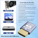 Malarpon HDMI Dummy Plug Fit Headless Display Emulator - 6P - Brand New