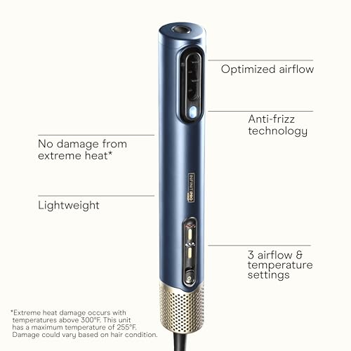 INFINITI PRO BY CONAIR DIGITALAIRE HAIR DRYER AND STYLER - DARK BLUE - Like New