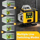 ABQOQ LASER LEVEL WITH TRIPOD - BLACK/YELLOW - Like New