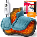 LENMEN GRAPHENE-INFUSED HEATING 3X DEEPER PAIN RELIEF WEIGHTED HP006 - BLUE - Like New