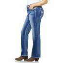 WALLFLOWER LUSCIOUS CURVY BOOTCUT JEANS WOMEN, SIZE 16 LONG, JENNA - Brand New
