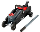 PRO-LIFT GRAY HYDRAULIC TROLLEY JACK CAR LIFT BLOW MOLDED CASE-3000 LBS - BLACK - Like New