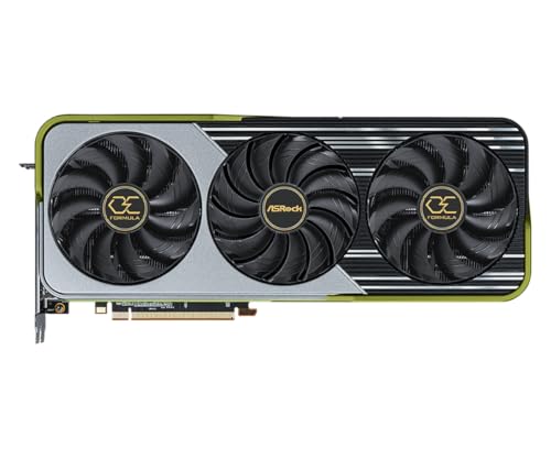 ASROCK PCI-E AMD RADEON RX6950XT OCF 16GB GDDR6 GRAPHICS CARD - OLIVE GREEN - Like New