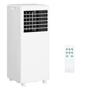 DAINSLEF 8000 BTU PORTABLE AIR CONDITIONER 4IN1 PORTABLE UNIT WHITE COVER - Like New