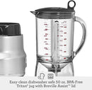 Breville 5-Speed Fresh and Furious Blender BBL620SIL - Silver Like New