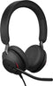 Jabra Evolve2 40 UC Wired Headphones, USB-A Stereo 24089-989-999 - Black Like New
