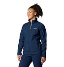 WL1684-464 COLUMBIA WOMENS KRUSER RIDGE III SOFTSHELL COLLEGIATE NAVY L - Like New