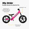 Strider 12” Sport Bike - No Pedal Balance Bicycle for Kids 1 to 4 Years PINK - Like New