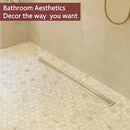 MUSCHBATH Linear Shower Drain, 28 inch Brushed Gold - Like New