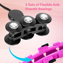 34 KNOTS WEIGHTED WORKOUT HOOP PLUS SIZE, SMART WAIST EXERCISE RING - PURPLE - Like New