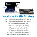HP 89X BLACK HIGH-YIELD TONER CARTRIDGE FOR HP PRINTER SERIES WORKS M507 - BLACK - Brand New