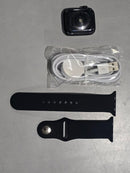 APPLE WATCH SERIES 4 GPS + LTE 40MM SPACE BLACK STAINLESS STEEL BLACK SPORT BAND - Like New