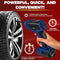 Bullseye Pro Tire Inflator Portable Air Compressor Car Tire Inflator - Blue - Like New