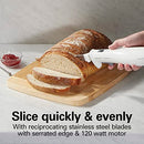 HAMILTON BEACH STAINLESS STEEL 8 IN. L ELECTRIC KNIFE 74251G - WHITE - Like New