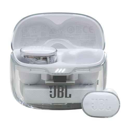 88553147 JBL TUNE BUDS TRUE WIRELESS NOISE CANCELLING GHOST EDITION WHITE - Like New