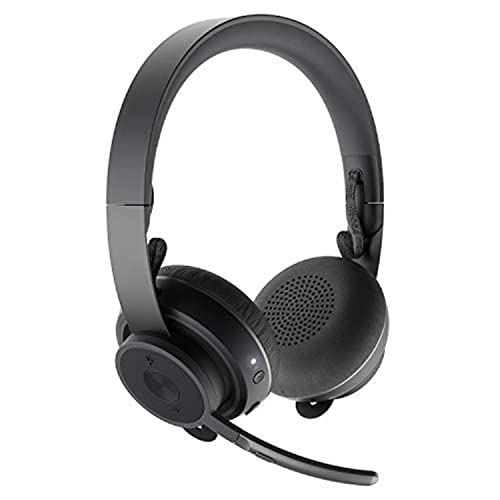 LOGITECH ZONE WIRELESS CERTIFIED FOR MICROSOFT TEAMS BLUETOOTH HEADSET-GRAPHITE - Like New