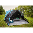 COLEMAN 6-PERSON CARLSBAD DARK ROOM DOME CAMPING TENT WITH SCREEN ROOM - BLUE - Like New