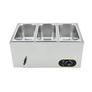 MOOTACO Commercial Food Warmer Stainless Steel Bain Marie Buffet Warmer 1500W - Brand New