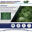 Windscreen4less 1PC 4' x 14' Ivy Leaf Decorative Fence Screen B00ZDZS4LE - Green - Like New