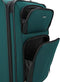 U.S. Traveler Aviron Bay Expandable Softside Luggage Spinner Wheels 30Inch TEAL Like New