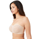 WACOAL WOMEN'S HALO STRAPLESS BRA SIZE WOMEN 38DD - SAND - Brand New